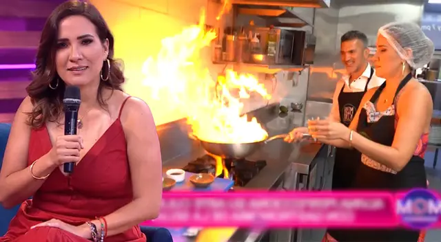 Alvina Ruiz sorprende mostrando que es experta en gastronomía de la selva. Alvina Ruiz sorprende mostrando que es experta en gastronomía de la selva.