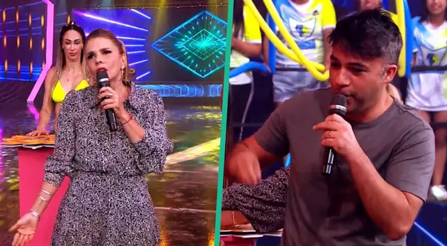 Johanna San Miguel y Renzo Schuller se enfrentan, pero ambos terminan descalificados Johanna San Miguel y Renzo Schuller se enfrentan, pero ambos terminan descalificados