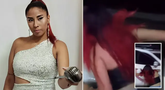 Azucena Calvay vivió un momento difícil cuando trató de ponerse a resguardo.