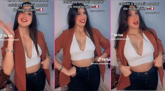 Una joven venezolana contó en TikTok lo que pasó luego de que revisara el celular de su pareja peruana.