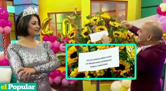 Metiche bromea sobre misterioso fan de Karla Tarazona. Metiche bromea sobre misterioso fan de Karla Tarazona.