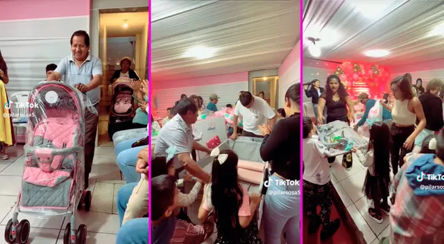El baby shower se convirtió en tendencia en TikTok.