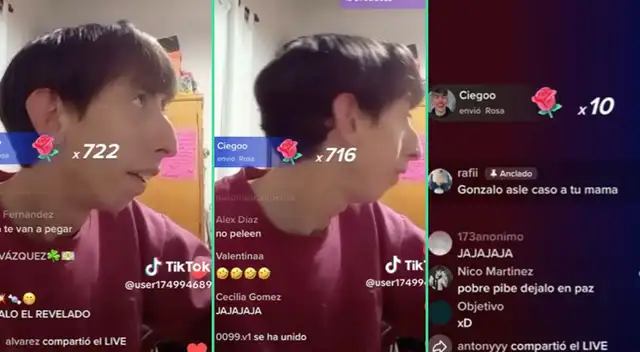 La trasmisión en TikTok desató una serie de burlas.