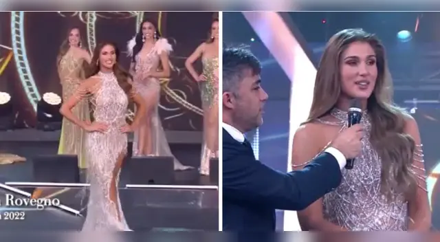 Alessia Rovegno y su último desfile como Miss Perú.