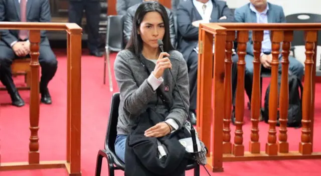 Melisa Joana González Gagliuffi ya tiene grillete electrónico Melisa Joana González Gagliuffi ya tiene grillete electrónico