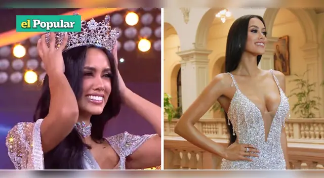Camila Escribens y las reacciones tras su coronación como Miss Perú 2023.
