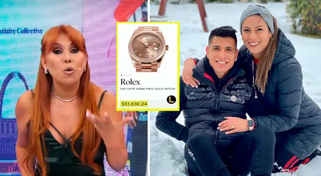 Magaly Medina revela las joyas de lujo que tiene Rosa Fuentes.