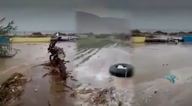 Maretazo inundó tierras de cultivo de arroz y vivienda en Arequipa. Maretazo inundó tierras de cultivo de arroz y vivienda en Arequipa.