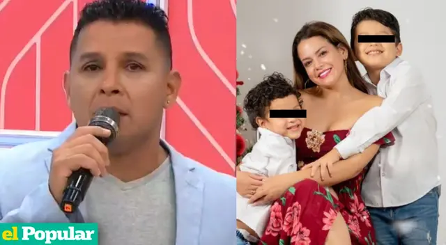 Néstor Villanueva llora por sus hijos.