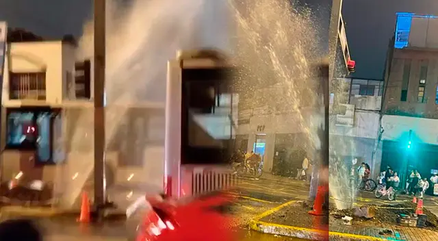 Hasta el momento las autoridades no se han hecho presente en el lugar.