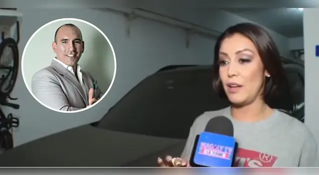 Karla Tarazona aún tiene camioneta que le dio Rafael Fernández.