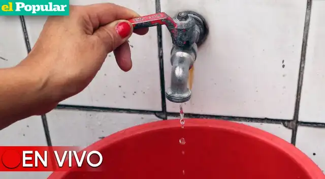 Conoce los distritos que se verán afectados por corte de agua este sábado 20 de mayo del 2023.