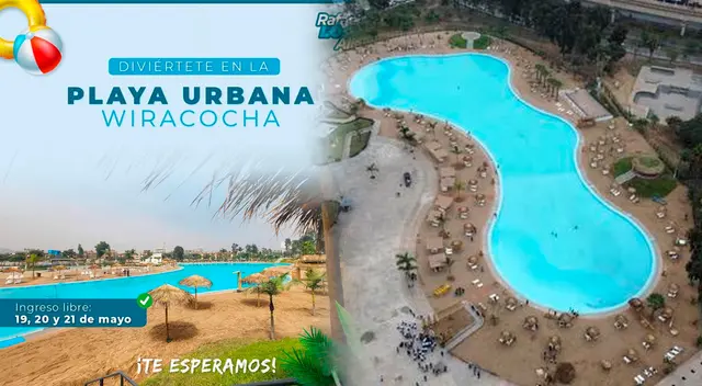 El costo para poder ingresar a esta playa artificial sin olas será de S/4.