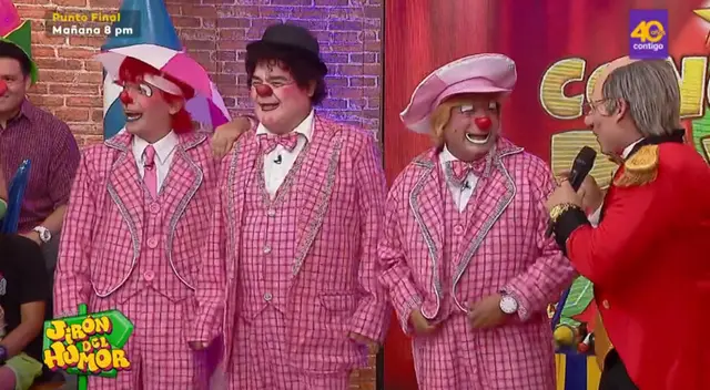 'Chuchurro', 'Plumilla' y 'Charolito' vuelven a la televisión por el “Día del payaso peruano”