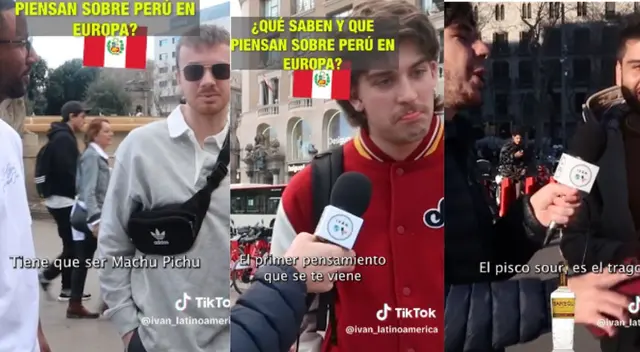 Contaron lo primero que le resulte de su mente cuando escuchan de Perú. Contaron lo primero que le resulte de su mente cuando escuchan de Perú.