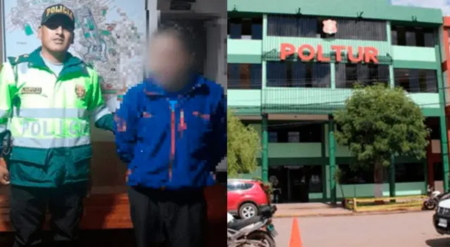 Sujeto fue trasladado a la comisaría del sector en donde es investigado.