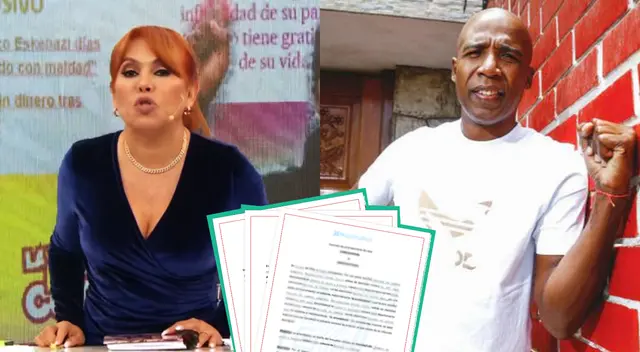 Magaly Medina responde a Cuto Guadalupe por posible demanda en su contra tras ampay de Charlene Castro.