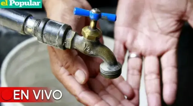 Conoce los distritos que se verán afectados por corte de agua este martes 23 de mayo del 2023.