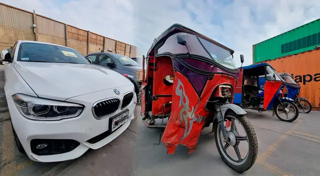 Vehículos serán rematados por el SAT.