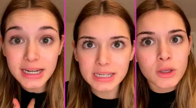 La joven generó todo tipo de comentarios en TikTok.