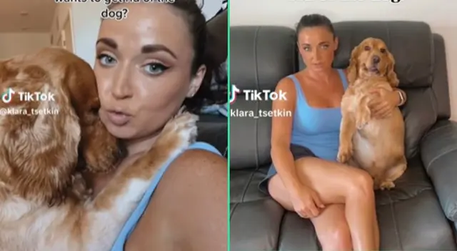 La mujer generó polémica en TikTok.