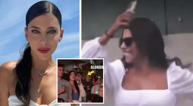 ¡Ilusionada! Alondra García Miró se luce enamorada y salta de felicidad al ver a su novio español