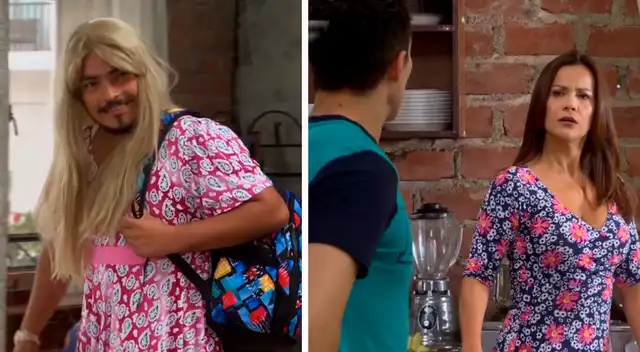 Joel se disfrazó para escapar.