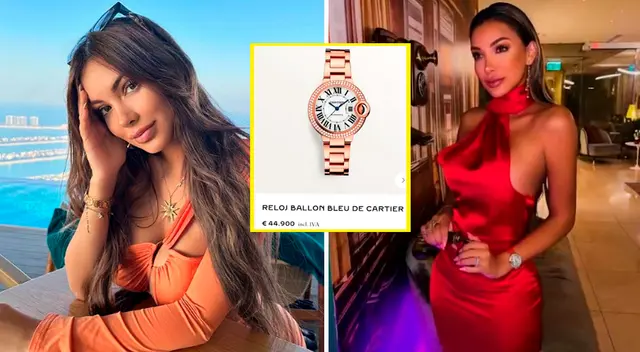 Paula Manzanal luce sus joyas.