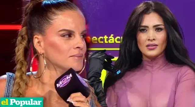 Michelle Soifer paga 'pato' por bromear con Alejandra Baigorria sobre ingreso a Combate.
