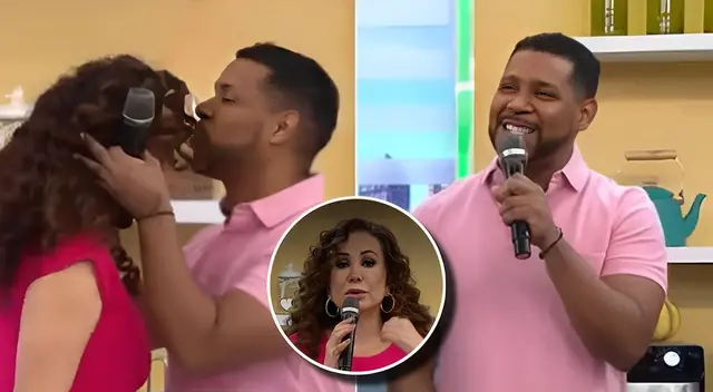 Janet Barboza y Giselo protagonizaron curioso momento. Janet Barboza y Giselo protagonizaron curioso momento.