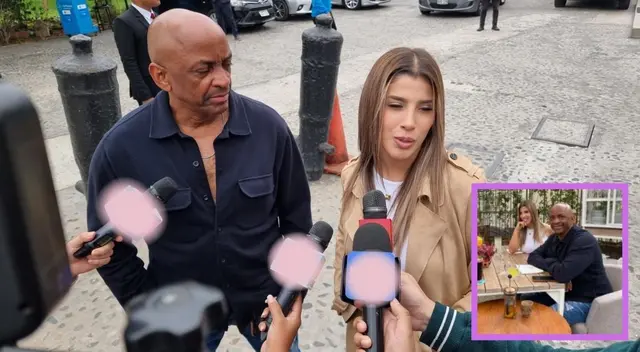 Yahaira Plasencia se reunió con el productor Sergio George.