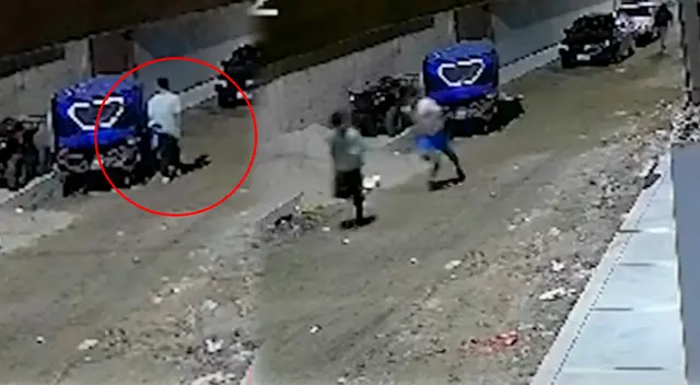 Debido a los gritos de la mujer delincuentes no robaron el mototaxi.