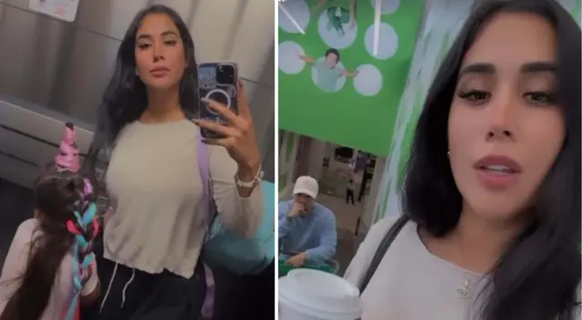 Melissa Paredes orgullosa del 'peinado loco' que hizo a su hija, pero 'echa' a Anthony Aranda: "Ni enterado"