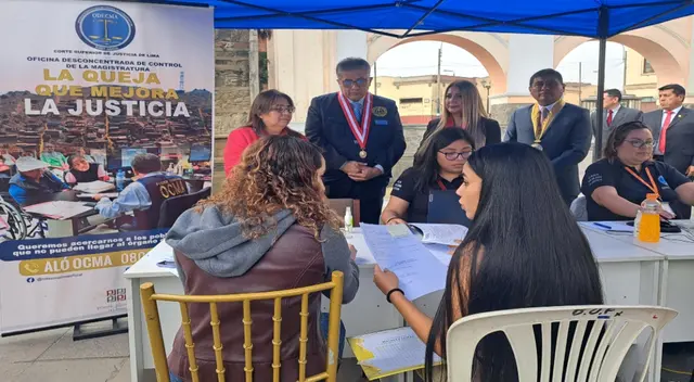 La OCMA atendió a población del distrito del Rímac