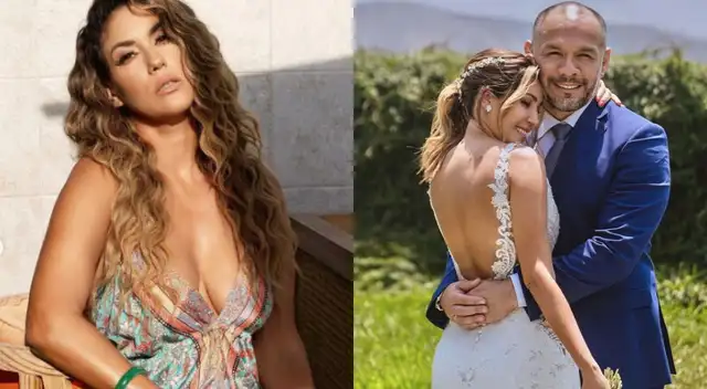 Tilsa Lozano y Jackson Mora celebran su amor.