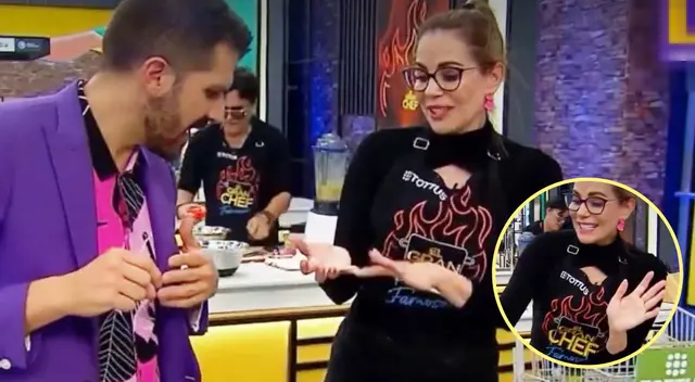 Karina Calmet sufre incidente en El Gran Chef Famosos: "Me quemé"