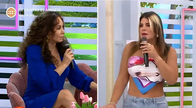 En América Hoy, Macarena Vélez fue cuestionada por su vida personal, y se fue con todo a cuadrar a Janet Barboza.