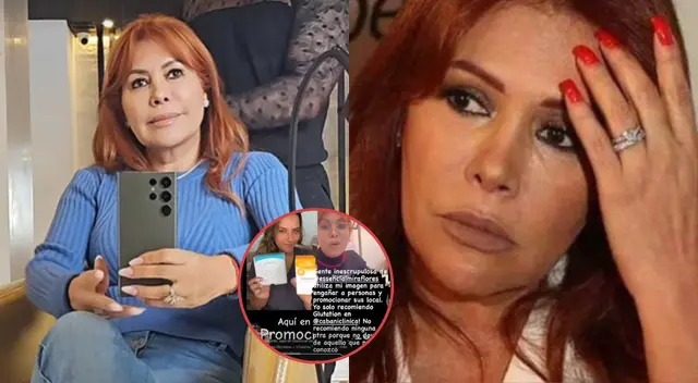 Magaly Medina es una reconocida conductora de TV. Magaly Medina es una reconocida conductora de TV.