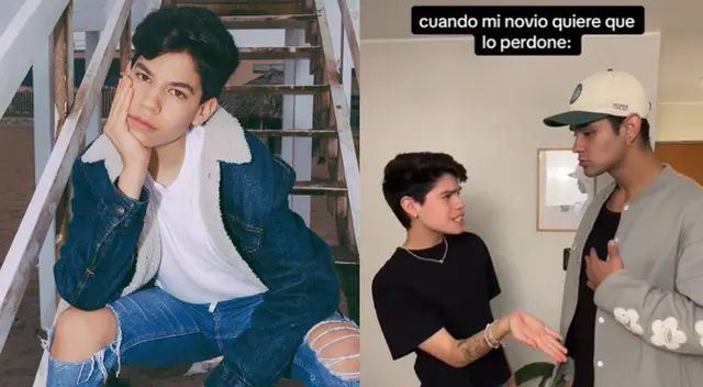 Josi Martínez presenta a su novio en Tik tok.