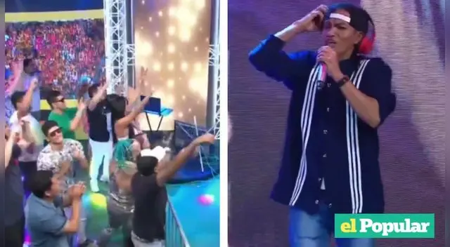 Pepino generó furor al interpretar popular tema de Flor Pileña