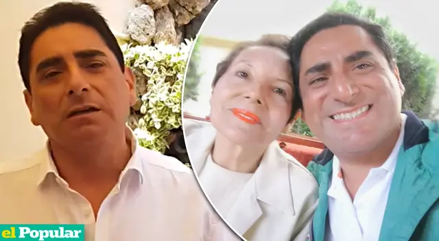 Carlos Álvarez cumplió 40 años de vida artística y lo celebró en el programa de Ernesto Pimentel.