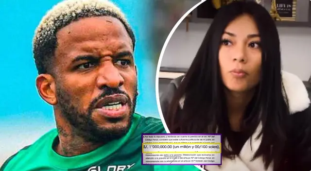 Jefferson Farfán demandó a Olenka Mejía, excuñada de Yahaira Plasencia, por presumir supuesta relación.