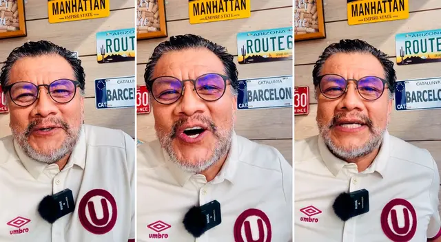 Tomás Angulo y su pasión por Universitario.