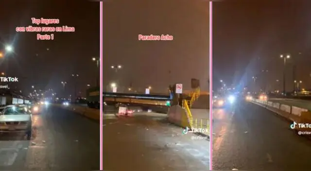 La peculiar escena del joven peruana en el Puente Acho generó miles de comentarios vacilándolo.