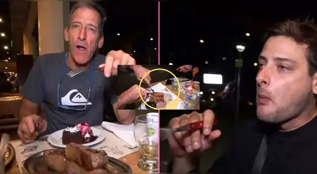 Dos influencers peruanos fueron a Argentina y quedaron en 'shock' con el precio de un buffet de carnes ilimitado.