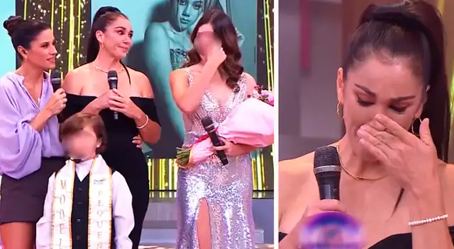 Danuska Zapata se emociona por sus hijos. Danuska Zapata se emociona por sus hijos.