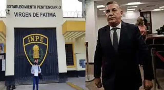 Daniel Urresti cumple su condena en el penal Virgen de la Merced en Chorrillos