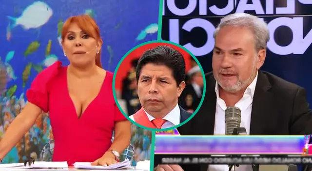 Magaly Medina cuestion a Mauricio Fernandini por caso de corrupción que expusieron de él.