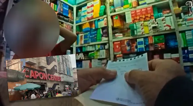 Un famoso youtuber ingresó a la conocida galería Capon Center (Cercado de Lima) y descubrió algo aterrador sobre la venta de fármacos.