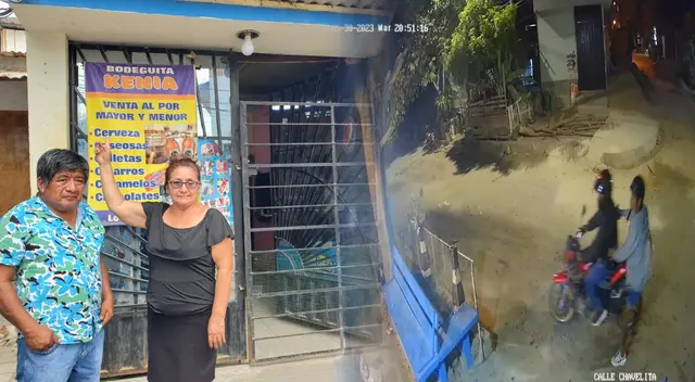 Sujeto sen moto durante el robo a abuela y su nieta. Sujeto sen moto durante el robo a abuela y su nieta.